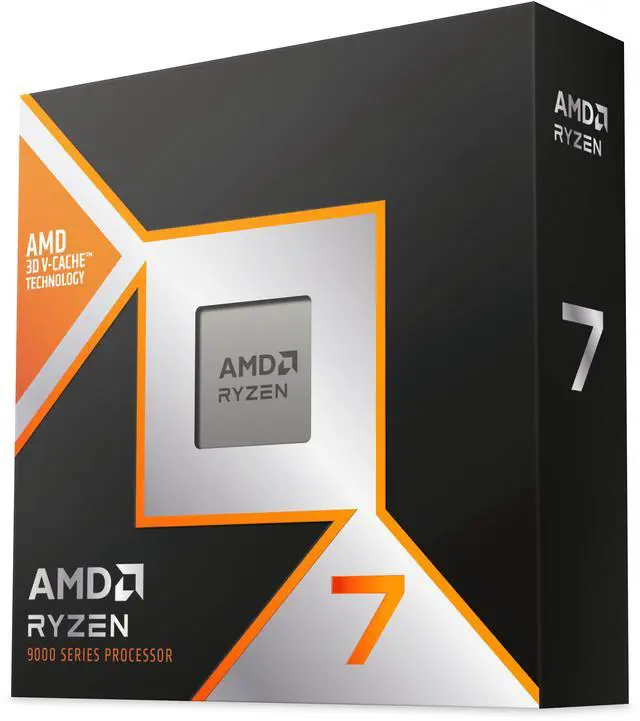 AMD Ryzen 7 9800X3D processor box
