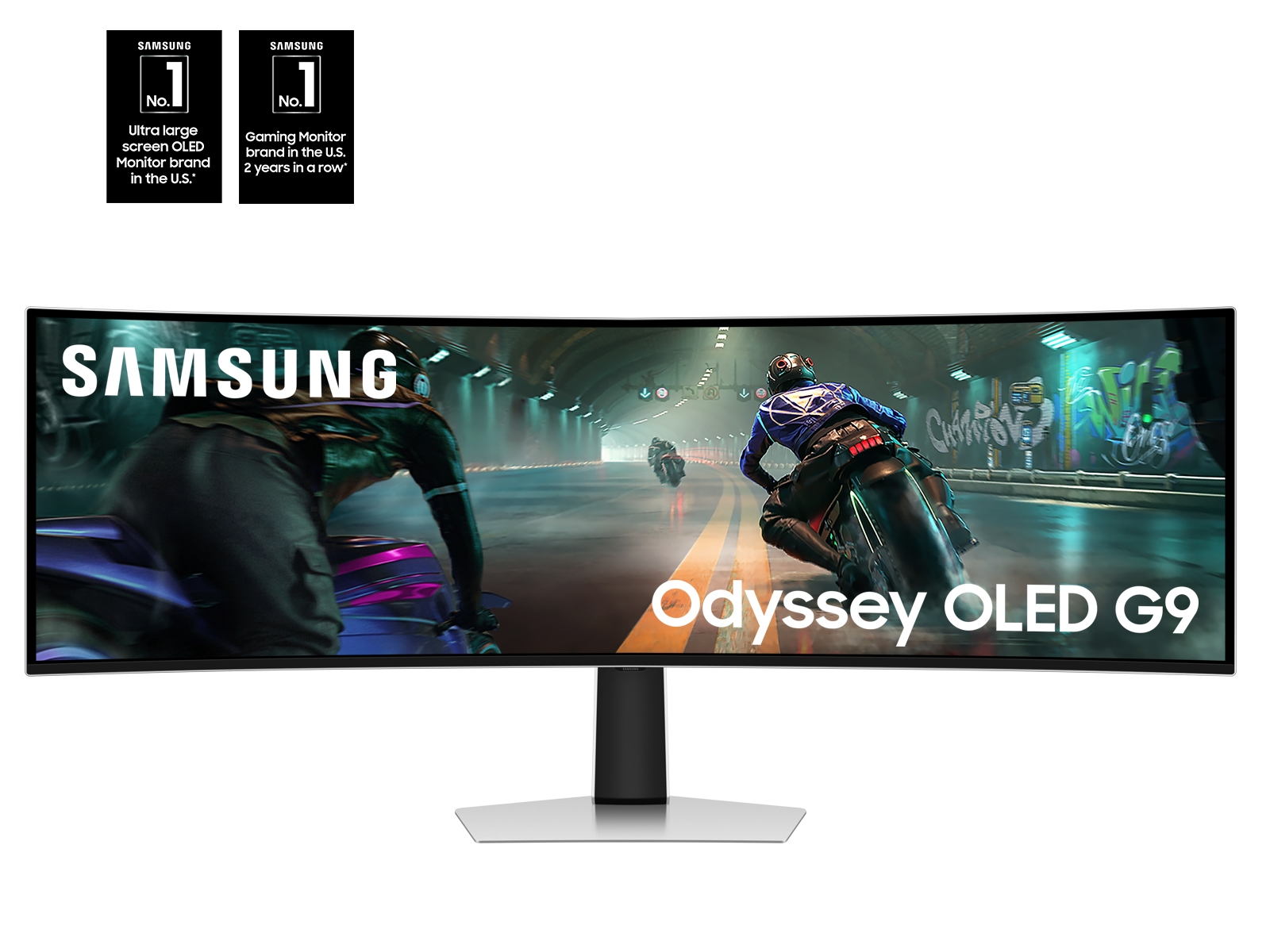 Samsung Odyssey OLED G9 49 inch ultrawide curved gaming monitor