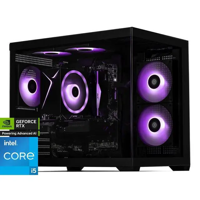 STORMCRAFT SIRIUS gaming desktop with RTX 5060